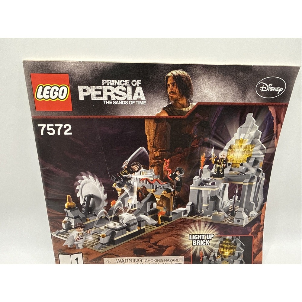 7572 The Sands Of Time prince of persia Lego Instruction Manual 1&2 Only - Picture 3 of 6